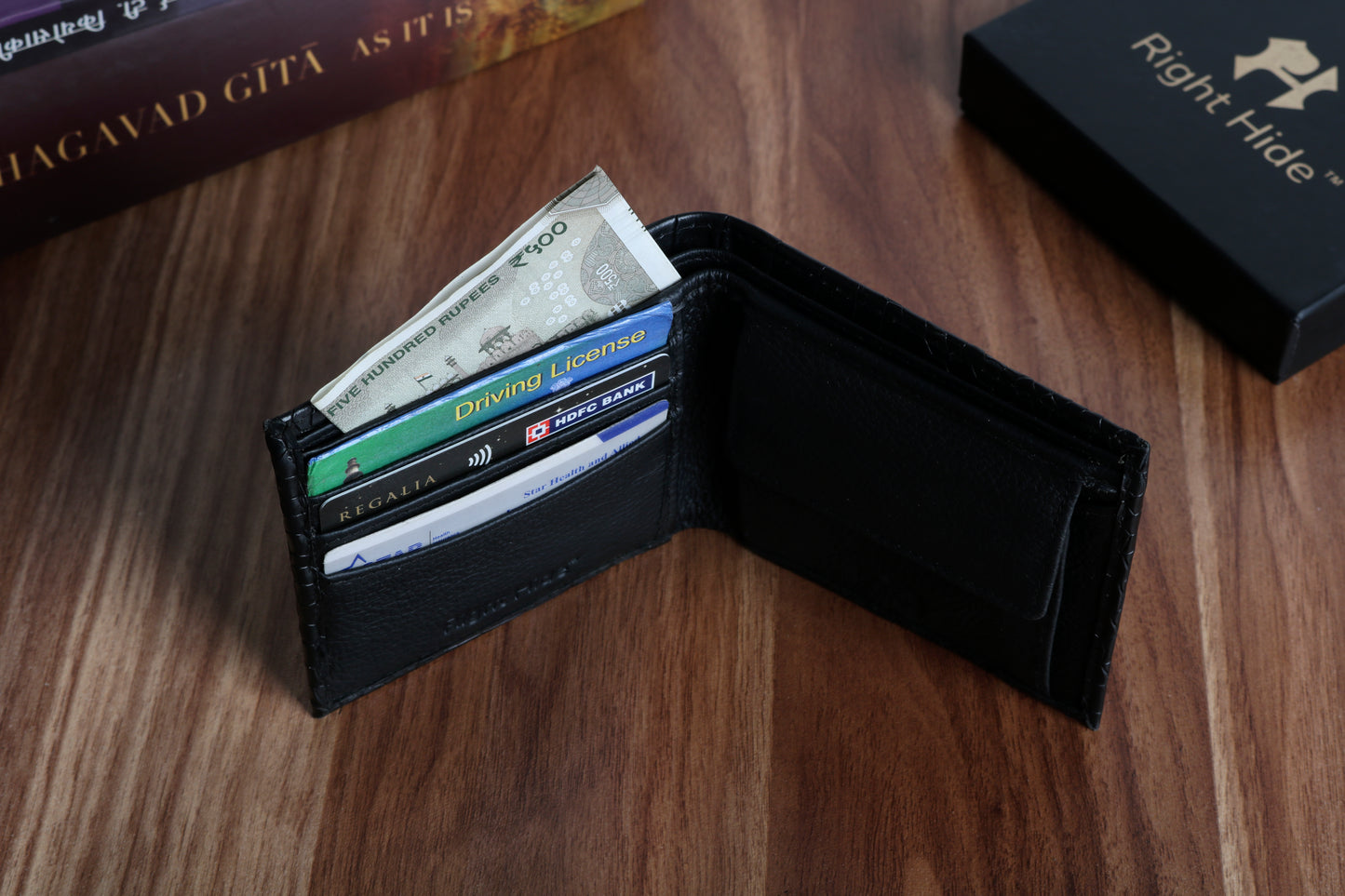 Genuine leather wallet for men